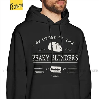 

By Order Of The Peaky Blinders Men's Hooded Sweatshirt Pure Cotton Novelty Hoodie White Hoodie Shirt
