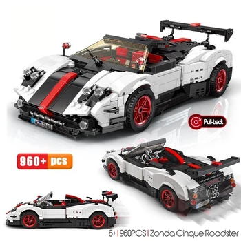 

960Pcs Bricks Building Blocks Sets Super Racing Sport Car Bricks Set Educational Toys for Children Diy Gift