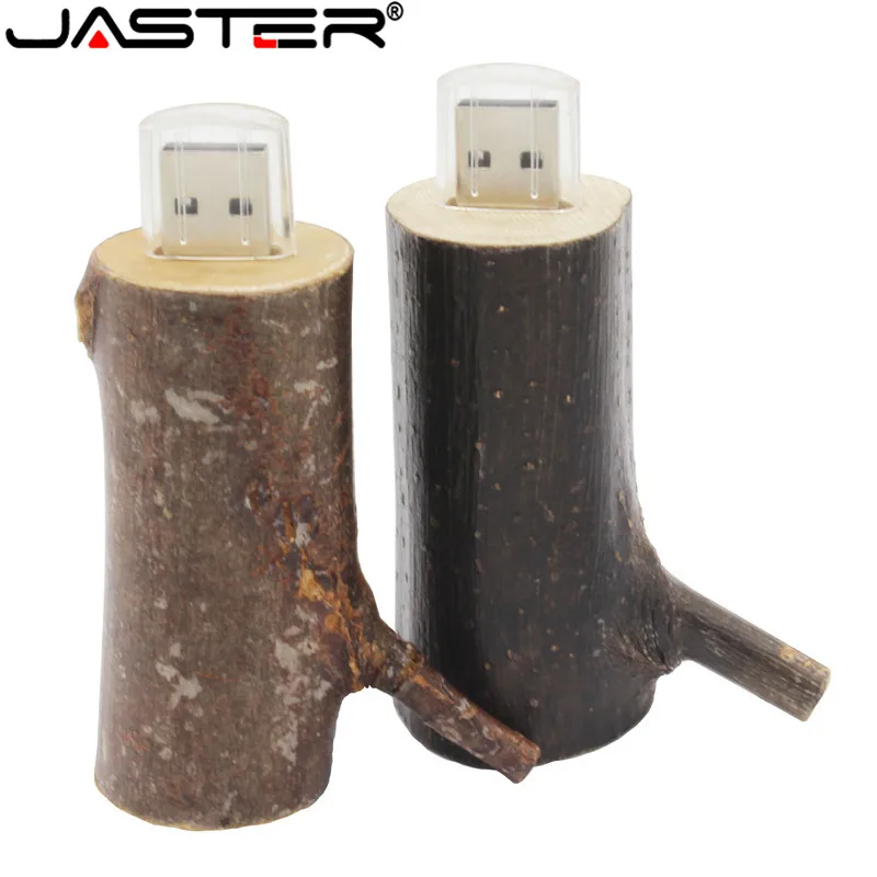 JASTER деревянная ветка Модель 64 Гб флэш накопитель 4 ГБ 8 16 32 Флешка USB 2 0 Usb палка|USB