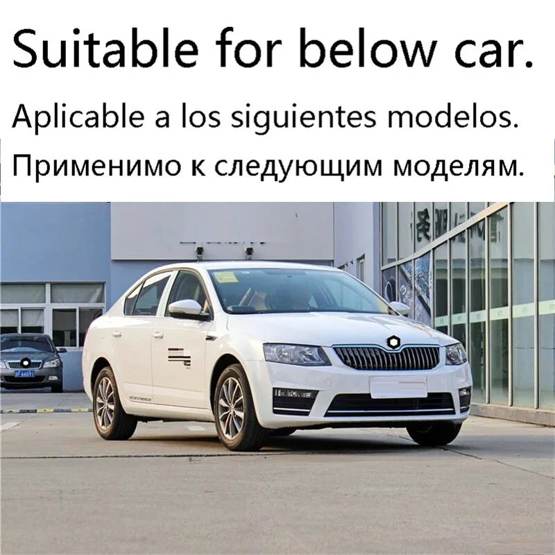 Автомобильные дневные ассессуары, запчасти, Drl, боковой указатель поворота, светодиодные ходовые фары, автомобильные фары в сборе 17 18 для Skoda Octavia
