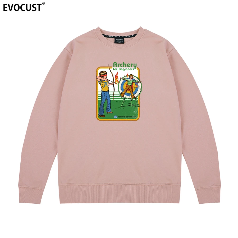 

ARCHERY FOR BEGINNERS funny camp Sweatshirts Hoodies men women unisex Combed Cotton