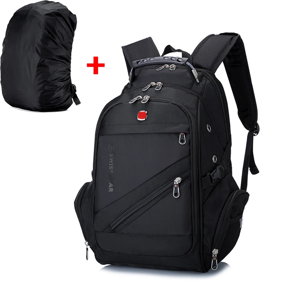 

35L Outdoor Tactical Backpack Camping Climbing Rucksacks Waterproof Sports Bag + Dustproof Rain Cover Hiking Trekking Hunting