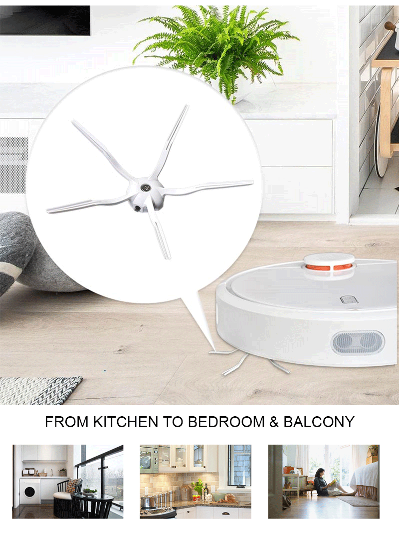 For Roborock S6 MAXV S6 Pure S5 MAX S4 E4 E35 E2 Xiaomi 1S Robot