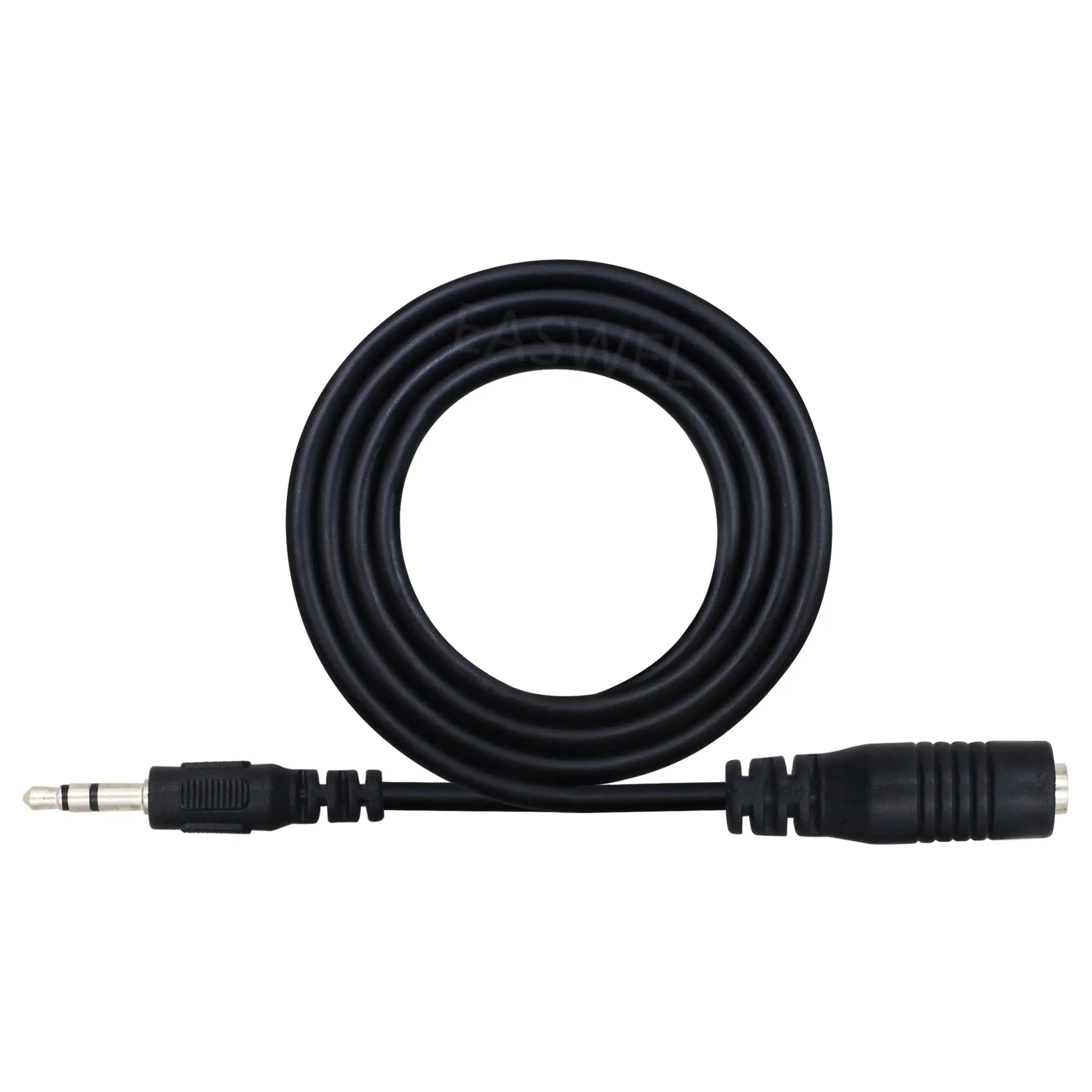 50pcs 3.5mm Audio Extension Cable Stereo Headphone Cord Male to Female Car AUX MP3 lot