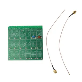 

RF Demo Kit for NanoVNA VNA RF Test Board Vector Network Test Filter/Attenuator