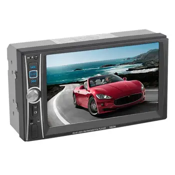 

7563TM Car 6.6 Inch TFT Vehicle Head Unit Stereo MP3 Player Double 2 DIN Touch FM Radio