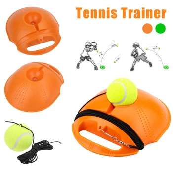 

Tennis Training Tool Exercise Tennis Ball Sport Self-study Rebound Ball Tennis Trainer Baseboard Sparring Device Dropshipping