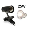 Black and 25W lamp