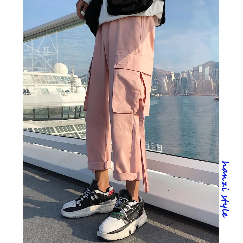 

INS Super Fire French Bib Overall Men's Fashion Straight-Cut Versatile Pendant Sense Wide-Leg Dad Online Celebrity Popular Brand