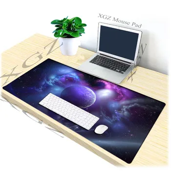 

XGZ Fantasy Planet Game Large Mousepad Player Computer Mouse Pad Desk Mat Keyboard for Cs Go Dota