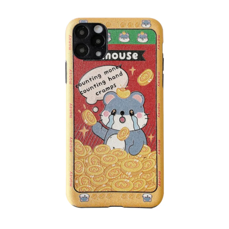 Чехлы с шелковой текстурой для huawei P20 P30Lite Mate20 30 Pro Make money mouse cover для Honor 8X9X10 20Pro V20 Nova 3 4 5 5i - Цвет: 1