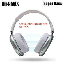 Air4 MAX Pk Air3 Air Pro i99999 Plus Wireless Earphones Bluetooth Headphones Stereo HIFI Super Bass Headset Qualcomm Chip HD MIC