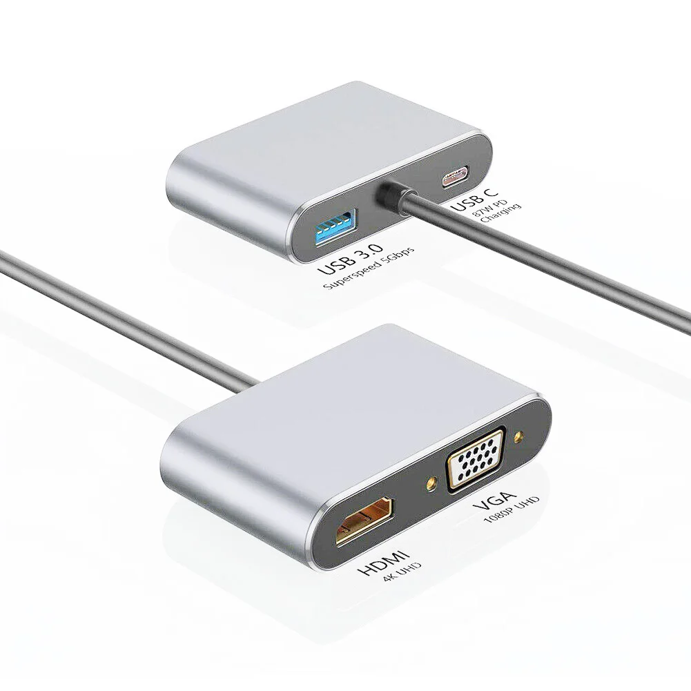 USB HUB C HUB to Multi USB 3 0 HDMI Adapter Dock for MacBooks Pro Accessories 2