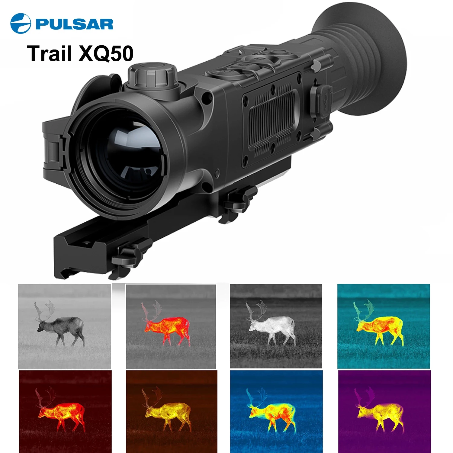 PULSAR TRAIL XQ50 Weaver тепловизионные прицелы Монокуляр Фотографическая камера с ночным
