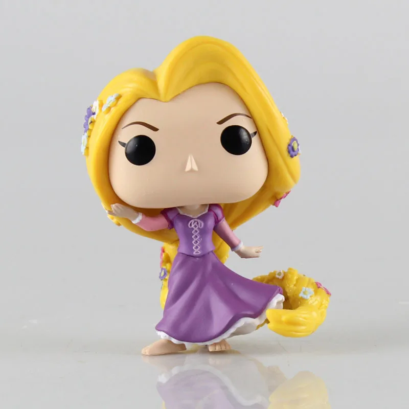 Funko Pop 10 см Мультфильм Принцесса Золушка красавица Ариэль Рапунцель Тиана виниловые фигурки модель игрушки