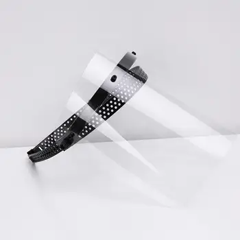 

Transparent Protective Face Shield Masks Dust-proof Anti Splash Fog Full Face Cover Mask Safety Supplies