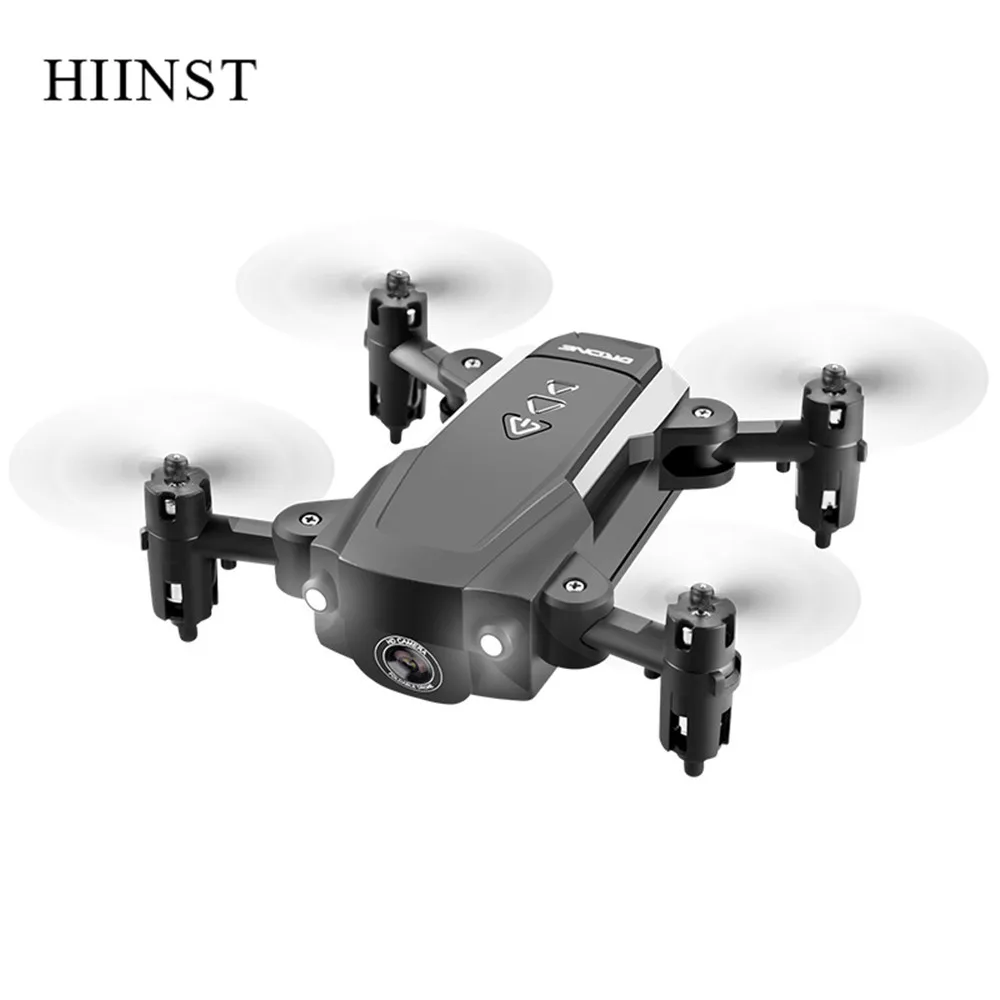 Hiinst 2,4G мини Радиоуправляемый Дрон 720PHD камера Индукционная wifi FPV складной Радиоуправляемый квадрокоптер Дрон длительный срок службы пульт дистанционного управления Радиоуправляемый вертолет