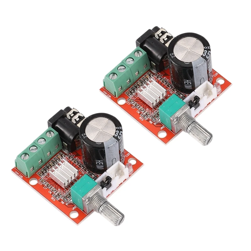 12 В мини Hi-Fi PAM8610 аудио стерео усилитель доска 2X10 Вт двухканальный D Класс модуль