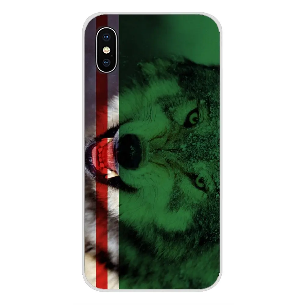 Чехлы для аксессуаров чеченный чехол с изображением национального флага волка в