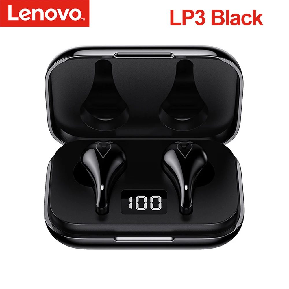 Lenovo LP1/LP2/LP3/LP6/LP11/LP12/LP40 TWS Earphone Bluetooth 5.0 True  Wireless Headphones Touch Control Sport Headset with Mic