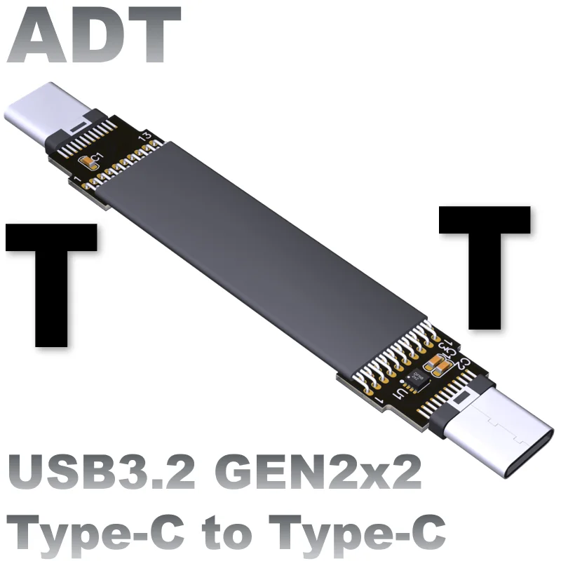 Cavo FFC a nastro piatto sottile FPV USB tipo C da 90 gradi a USB