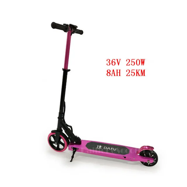Daibot Electric Kick Scooter 250W Two Wheels Electric Scooters Lightweight Mini Girl Foldable Portable Electric Scooter