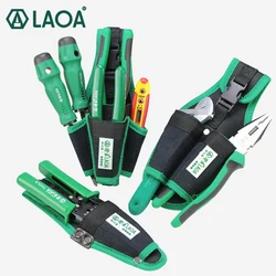 LAOA – sac à outils multifonction 600D, Double couche, réparation de tissu Oxford, poches à outils 