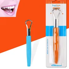 1 шт. роскошный скребок для языка из нержавеющей стали Антибактериальный очиститель языка для полости рта многоразовый уход за зубами свежее дыхание