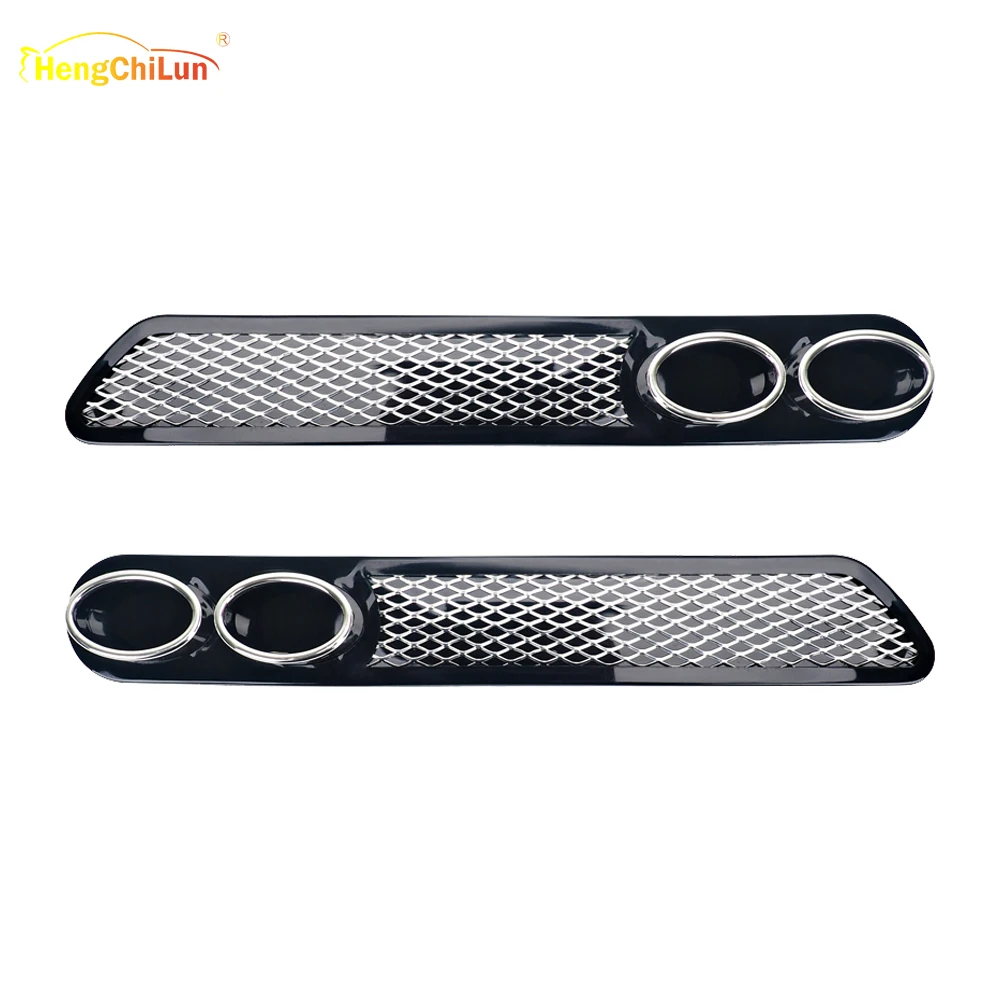 2xChrome Sticker For Toyota Avensis T25 T27/Vios/Rav4/Highlander/Corolla E120/Yaris 2008/Crown/Camry 3D Simulation Tail Pipe |