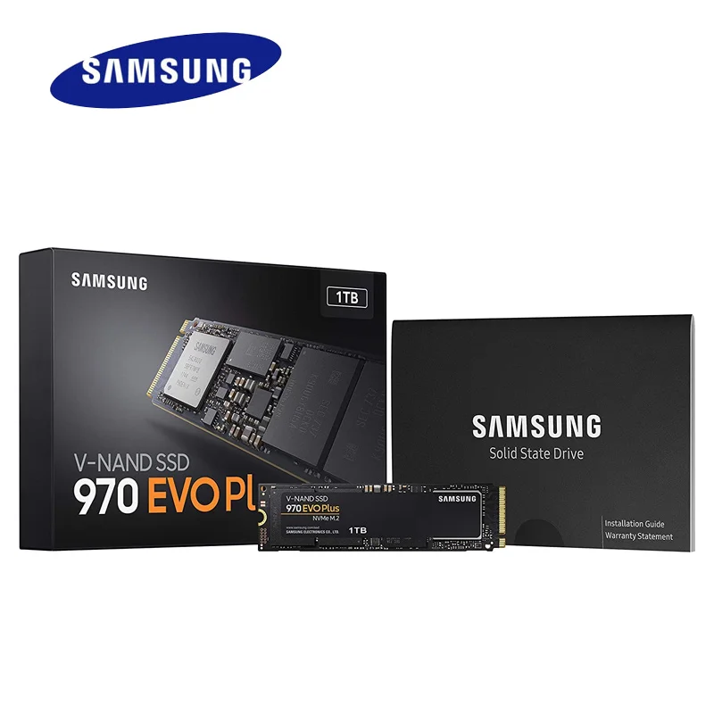 Samsung ssd 970 EVO Plus SSD 250 ГБ 500 1 ТБ 2 M.2 интерфейс NVMe Внутренний твердотельный накопитель