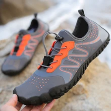 Мужские уличные кроссовки; большие размеры 35-47; пляжные быстросохнущие кроссовки для плавания; мужские кроссовки; обувь для плавания