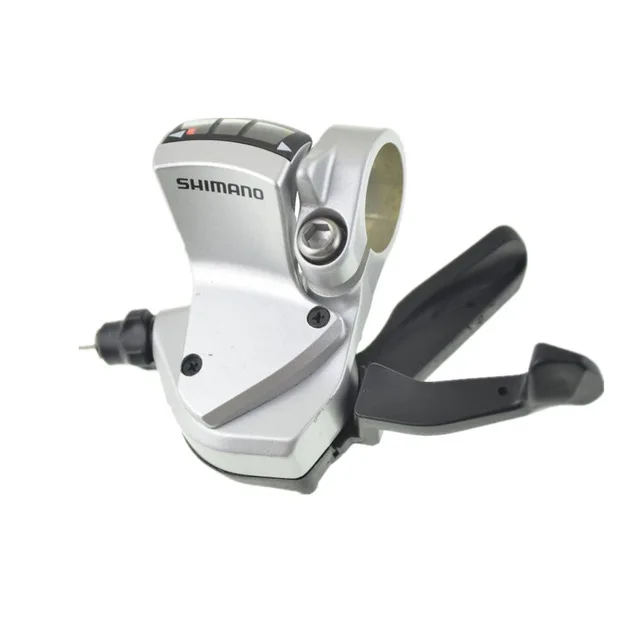 Shimano SL-R440 SL-R441 весла плоское адвокатское сословие Triggle влево/правая рука 2/3s 8/9 Скорость переключения w/внутренние кабели черный, серебристый цвет - Цвет: Left Shifter-Silver