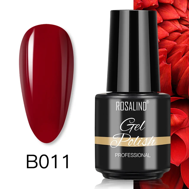 ROSALIND Nail Art 7ML Gel Polish 80 Color For Manicure Design UV Nail Polish Gel Lacquer Soak Off Semi Permanent Gel Nail Polish SLA-B011