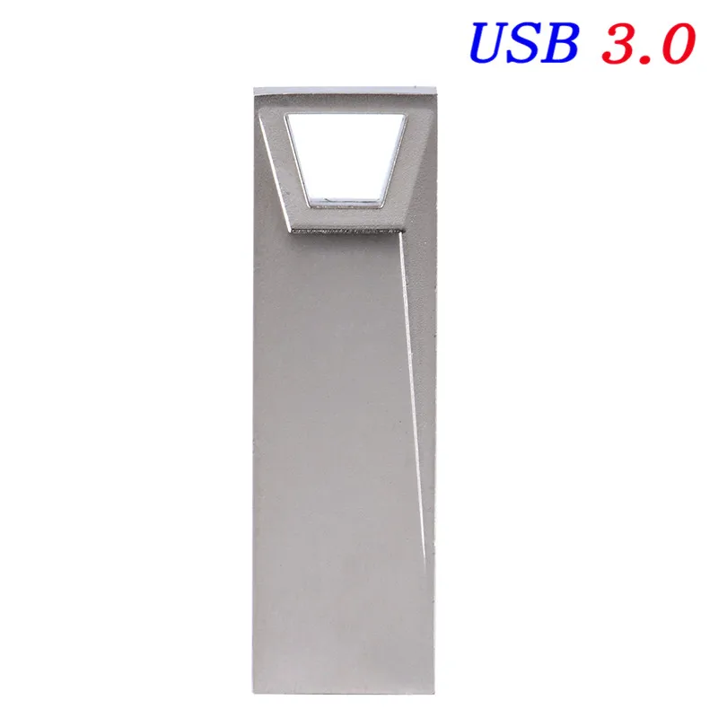 JASTER Metal USB 3,0(более 10 шт бесплатный логотип) usb флэш-накопитель 4 ГБ 16 ГБ 32 ГБ 64 Гб 128 ГБ 4-цветной флеш-накопитель U диск - Цвет: Silver