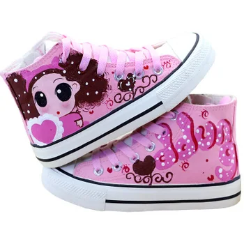 

2019 New Spring Kids Canvas Sneakers Brand Children Casual Shoes Denim Girls Princess Shoes Student Flat Boots