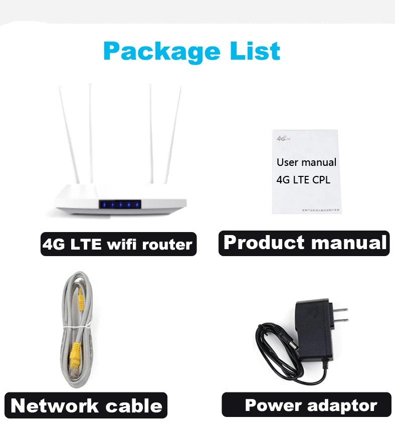 LC112 4G lte cpe sim карта wifi роутер 300m CAT4 32 для пользователей RJ45 WAN LAN Внутренний роутер|3G/4G