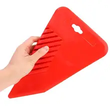 Красный скос краски ролик кисти мягкие резиновые стены скребковая живопись набор инструментов домашний офис стены скребок текстура художественные краски инструменты