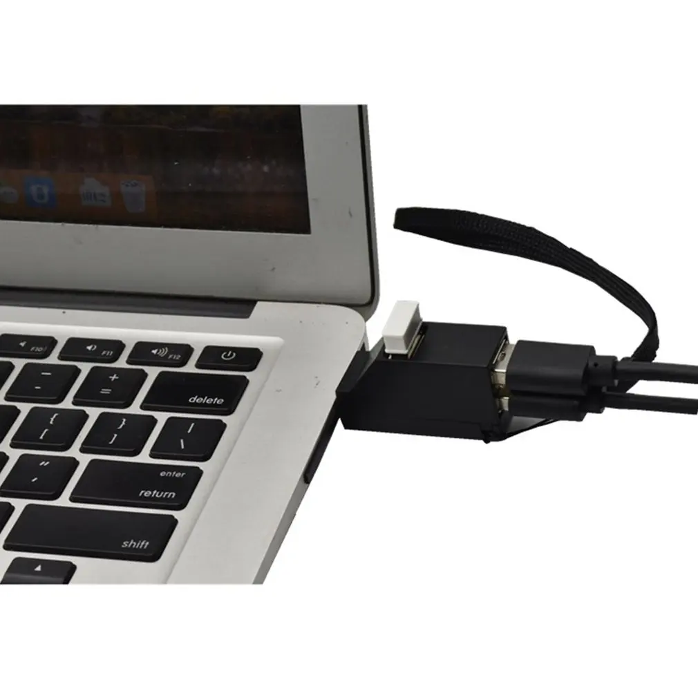 Adaptador para Computador 3.0 de Alta pc para Discos Mini Velocidade Multi Porta Hub Divisor Rígidos Portáteis Usb 2.0 - 1 High Quality Computador e Escritório