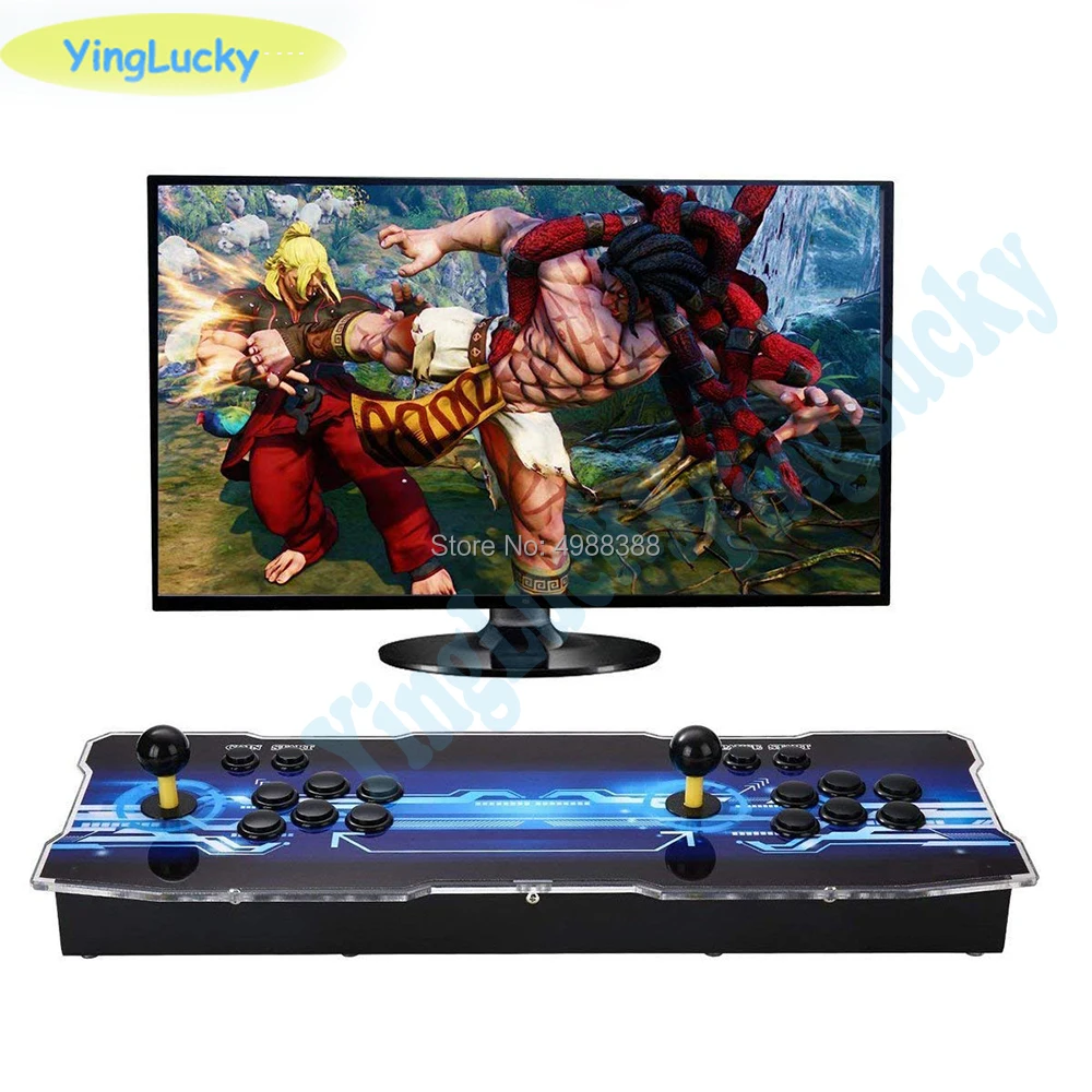 

Game console Pandora box 3D 2650 in1 Family-Version 40p arcade PCB for free play Coin HD video Jamma games HDMI VGA