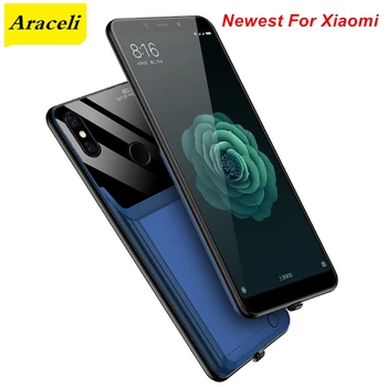

Araceli For Xiaomi Mi 6X A2 Mi 8 9 9 Pro Battery Case 10000 Mah Charger Case Smart Phone Cover Power Bank Mi9 Battery Case Capa