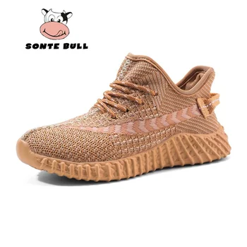 

Spring Summer New Children Casual Shoes Fashion Breathable Boys Girls Shoes Light Non-slip Kids Sneakers Size 32-37