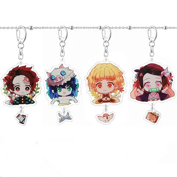 

Japan Anime Peripheral Products Kimetsu No Yaiba Demon Slayer Kamado Tanjirou Rengoku Kyoujurou Decorative Pendant