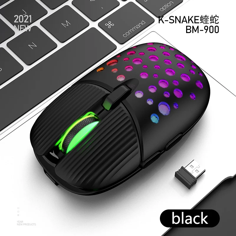 Wireless Mouse Bluetooth Beetle design Silent Mause RGB light Gaming For Laptop PC Computer | Компьютеры и офис