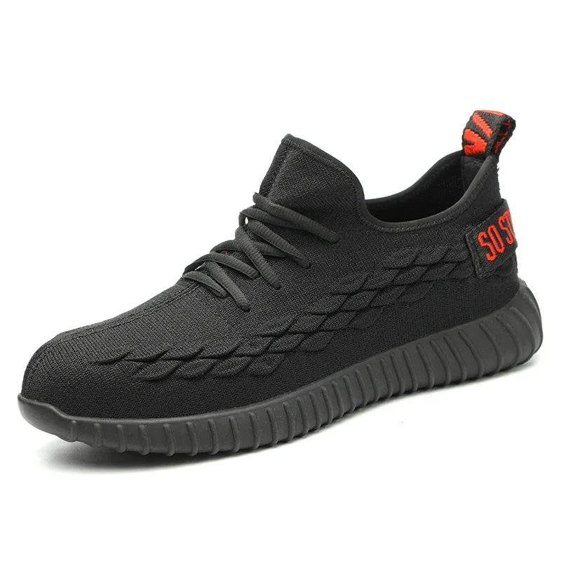 

men Work shoes boots 2019 Spring summer Breathable Comfortable Steel toe cap Anti-smashing anti-piercing Safety shoes