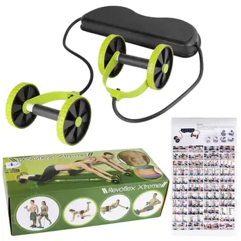 

Ab Roller Wheel Abdominal Trainer Wheel Arm Waist Leg Exercise Multi-functional Fitness Equipments Exercise