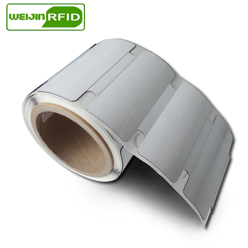 Ультратонкая метка UHF RFID confidex silverline 915 м 868 МГц Impinj M4QT EPC 100 шт. Бесплатная доставка