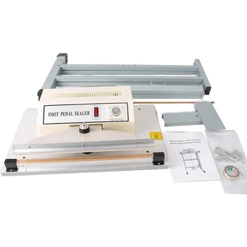 

Foot Pedal Impulse Sealer Commercial Pedal Plastic Bag Sealing Machine 110V 16"(400mm)