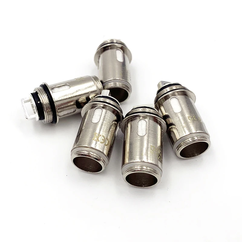 

5pcs/box Vape Pen 22 Coil 0.3ohm 0.15ohm Mesh Replacement Coils Vape Cotton Head