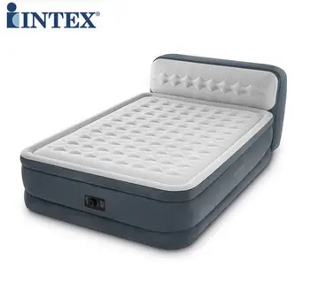 

Special Offer INTEX With Backrest Electric Pump Air Mattress Indoor Flocking Air Bed Anti-decubitus Air Mattress