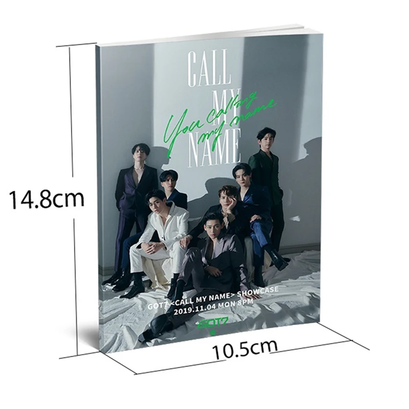 Kpop GOT7 вызов мое имя Bambam JB фото книга плакат картина HD фотография подарок